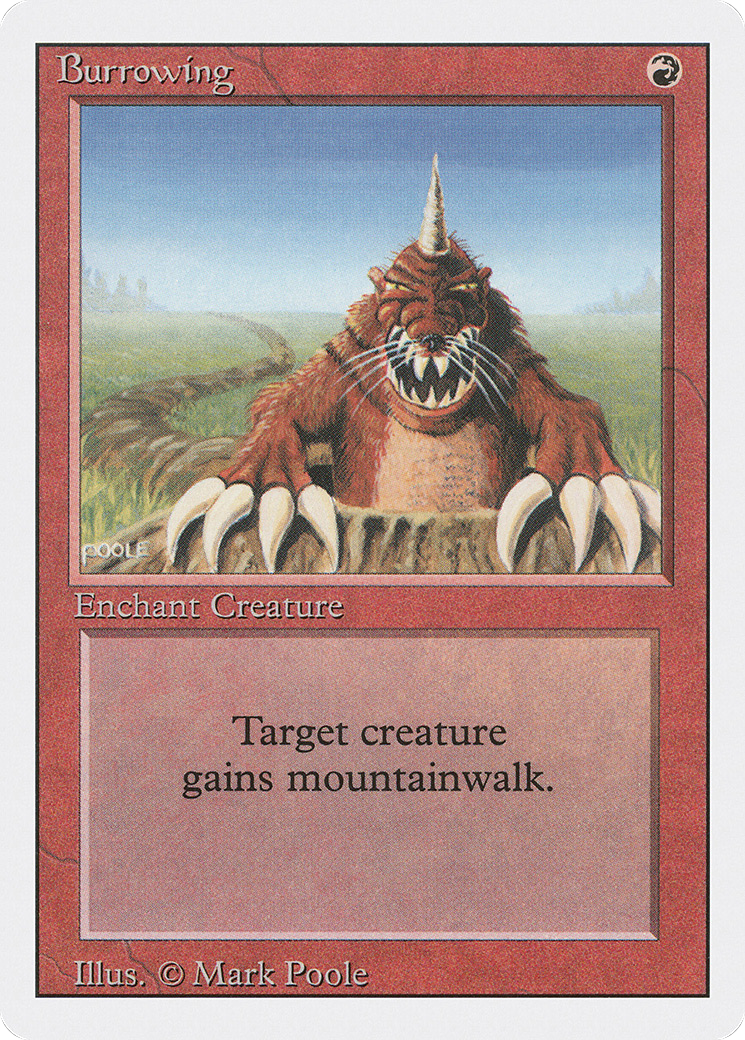 Burrowing (3ED) #140 [EN/N]