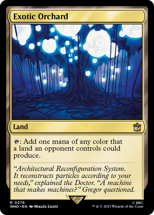 Exotic Orchard (WHO) #276 [EN/N] s/o