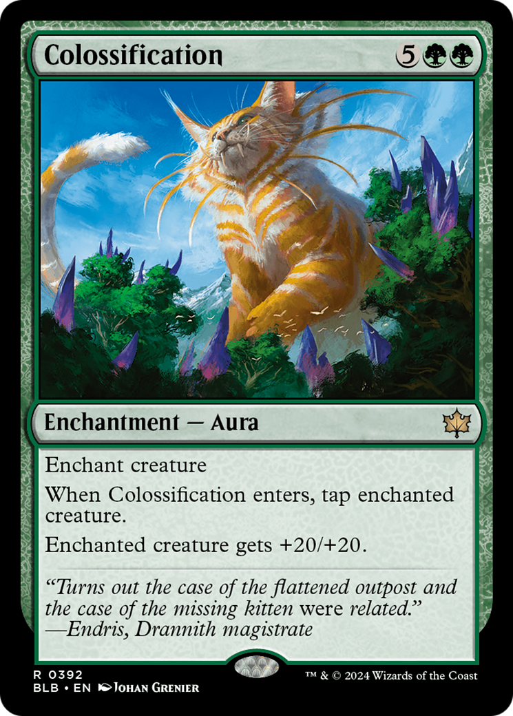 Colossification (BLB) #392 [EN/N] s/o