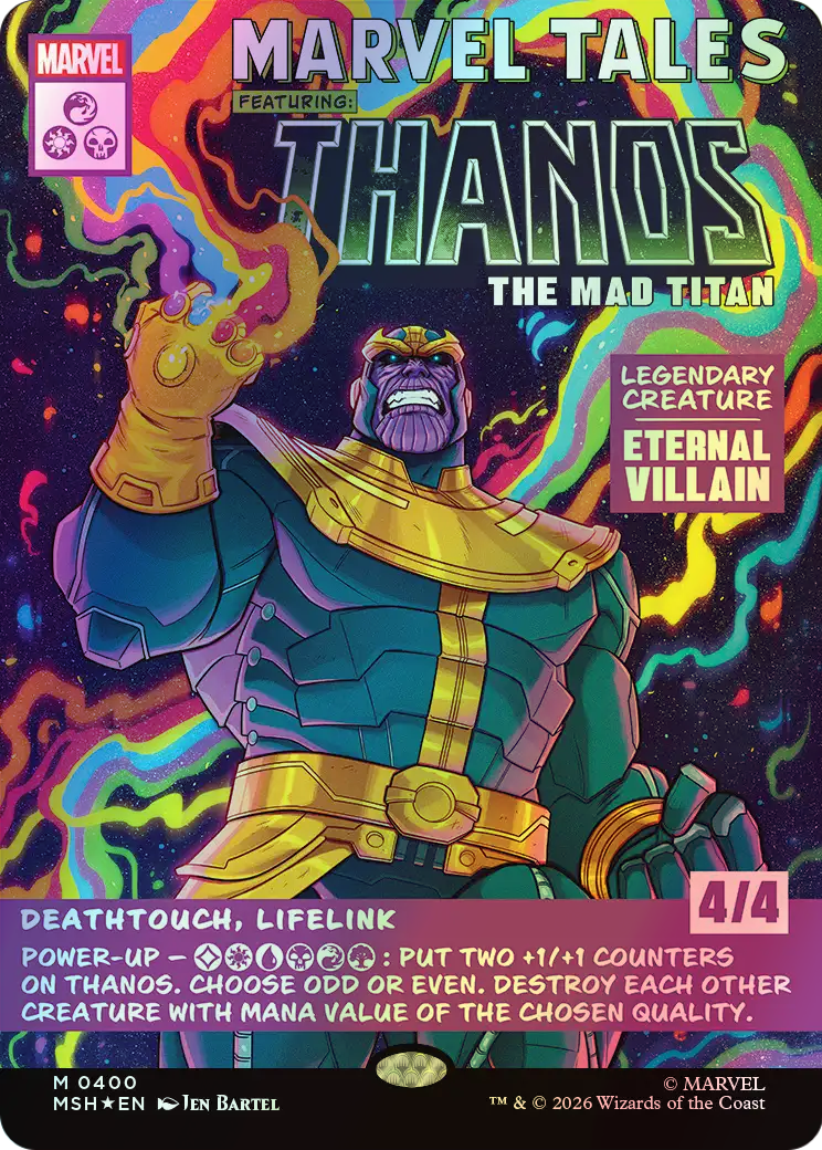 Thanos, the Mad Titan (MSH) #400 [EN/F]