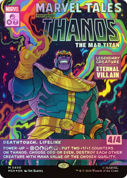 Thanos, the Mad Titan (MSH) #400 [EN/F] s/o
