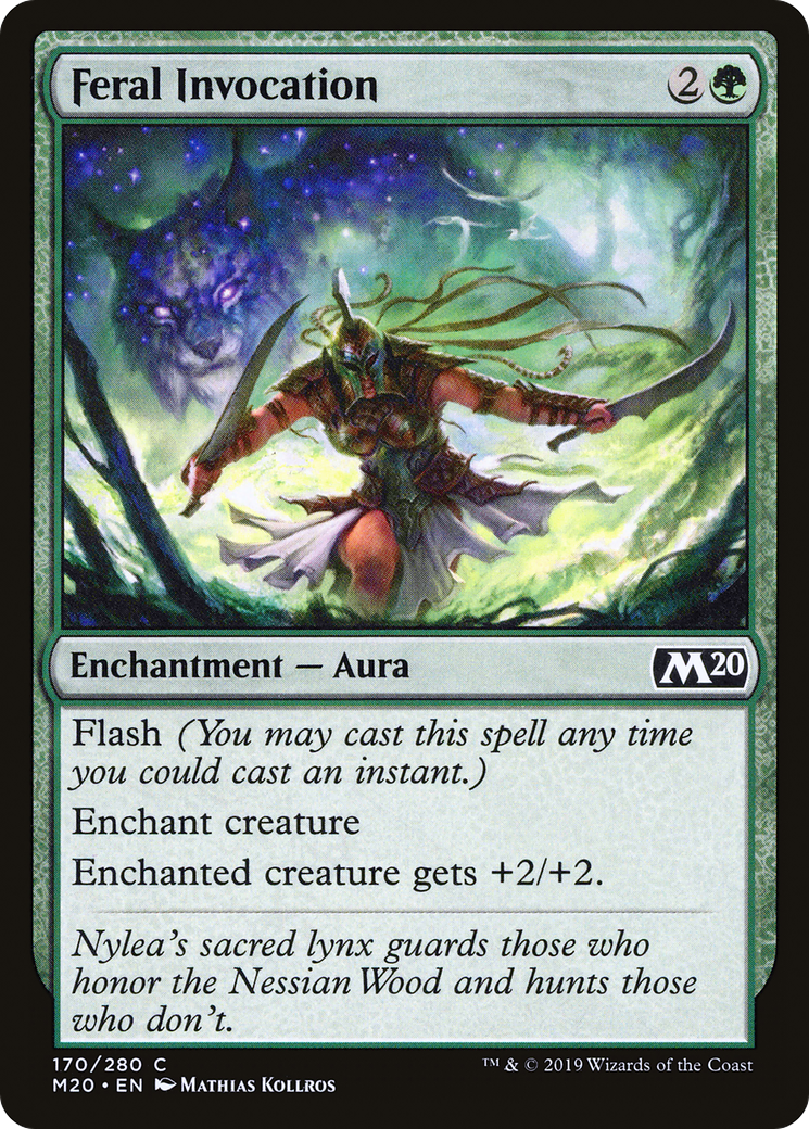 Feral Invocation (M20) #170 [EN/N]