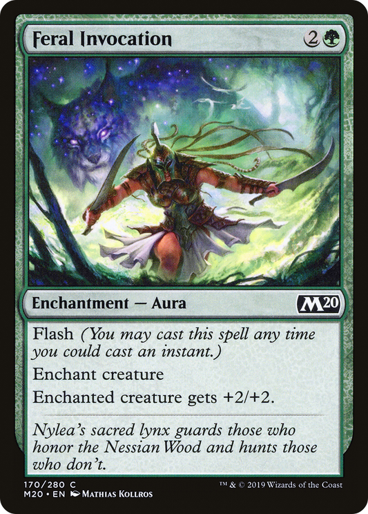 Feral Invocation (M20) #170 [EN/N]