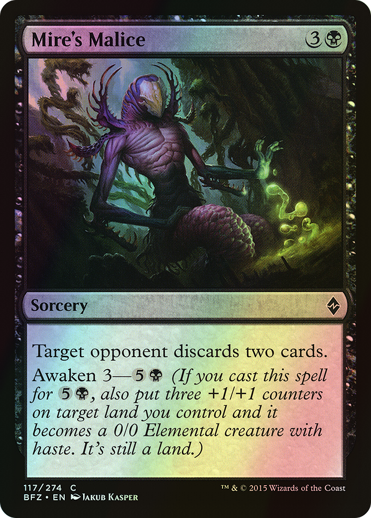 Mire's Malice (BFZ) #117 [EN/F]