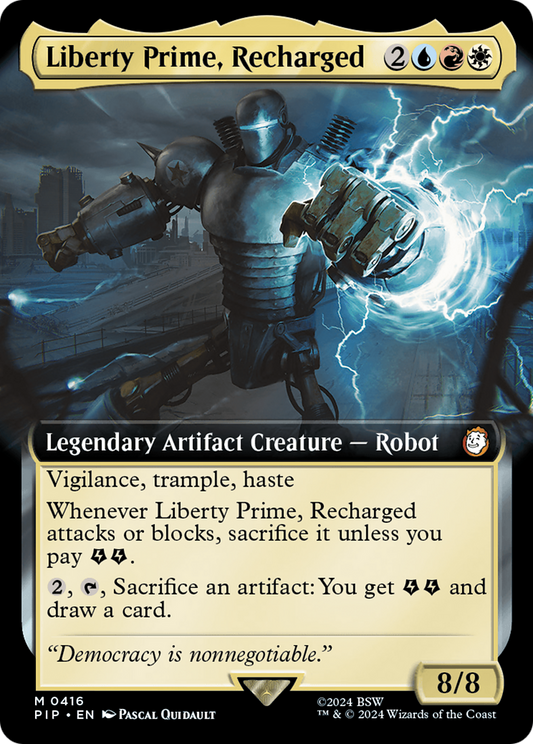 Liberty Prime, Recharged (PIP) #416 [EN/N] s/o