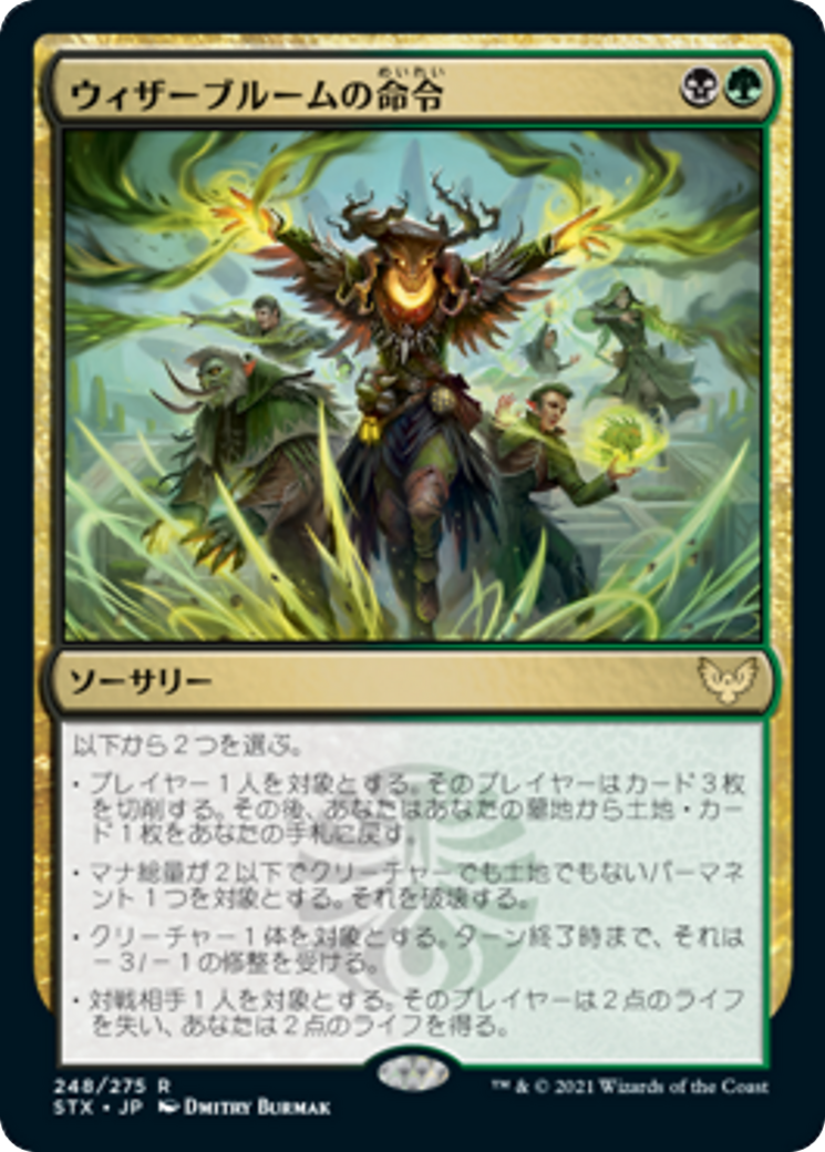 Witherbloom Command (STX) #248 [JA/N]