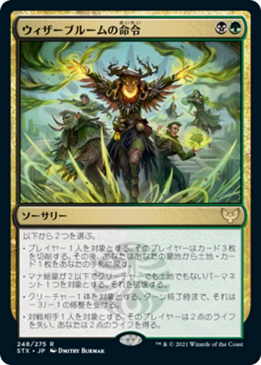 Witherbloom Command (STX) #248 [JA/N]