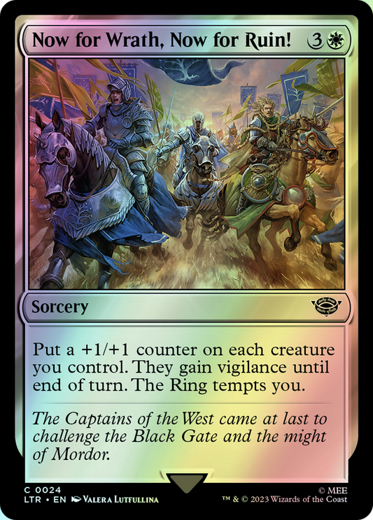 Now for Wrath, Now for Ruin! (LTR) #24 [EN/F] s/o