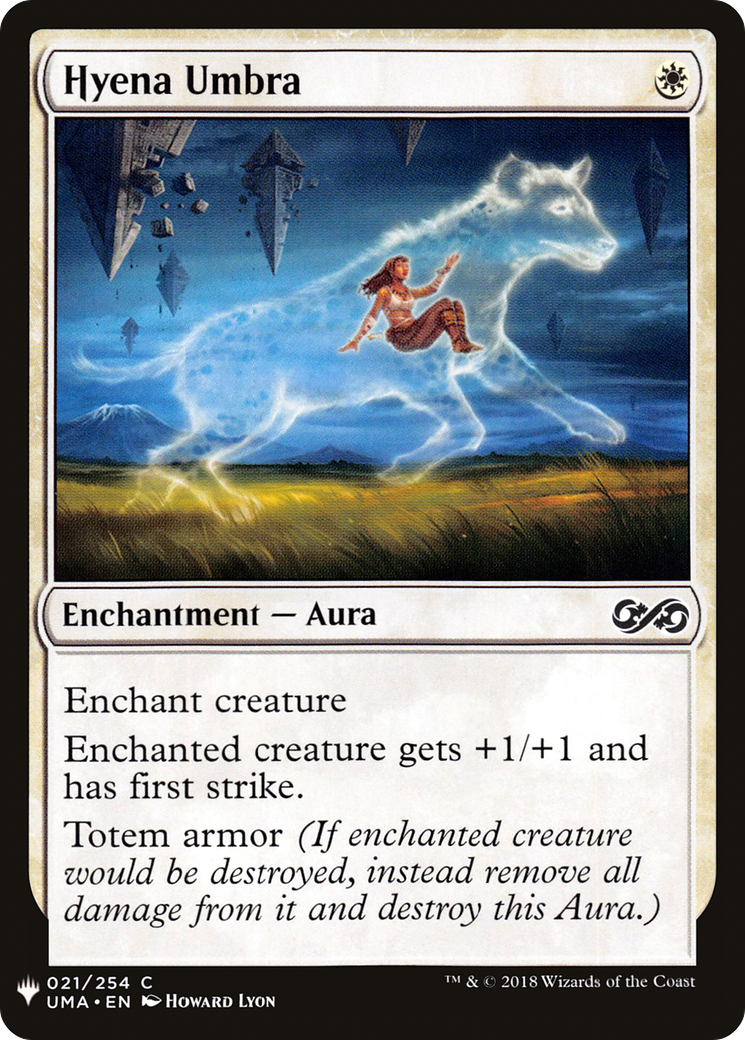 Hyena Umbra (PLST) #UMA-21 [EN/N] s/o