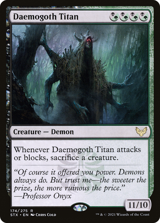 Daemogoth Titan (STX) #174 [EN/N] s/o