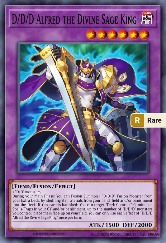 D/D/D Alfred the Divine Sage King (BPRO-AE) #BPRO-AE033 [EN/R]