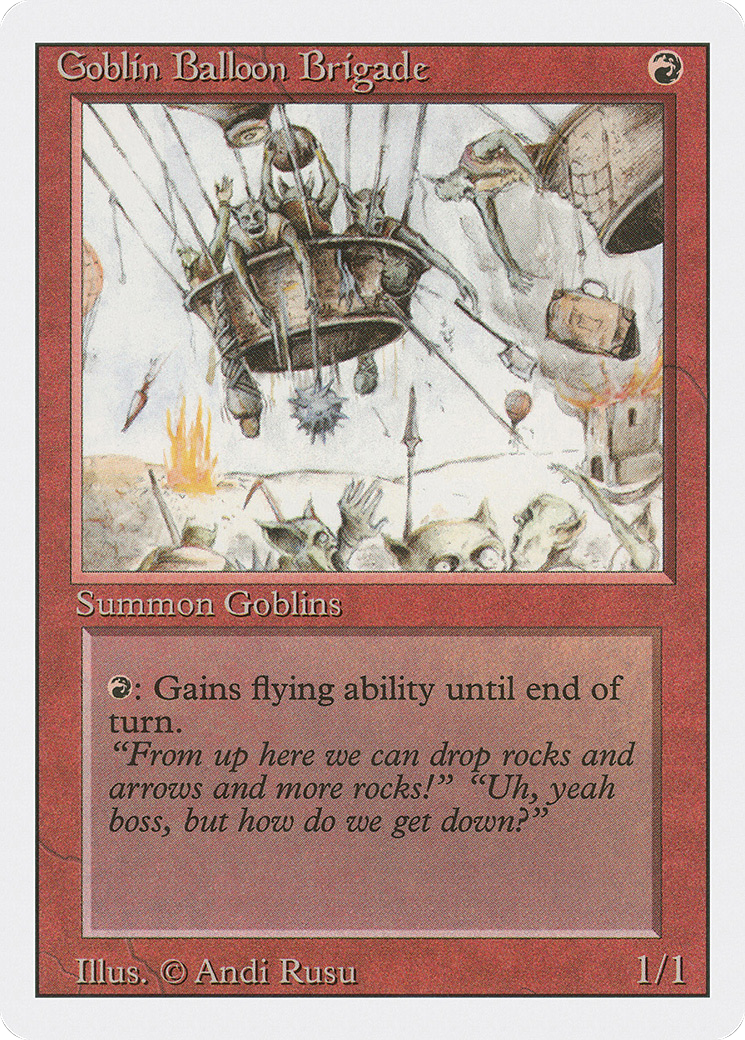 Goblin Balloon Brigade (3ED) #154 [EN/N]