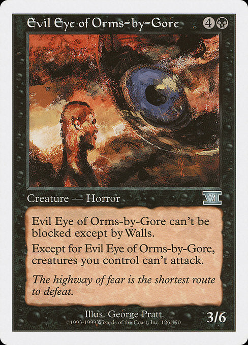 Evil Eye of Orms-by-Gore (6ED) #126 [EN/N]