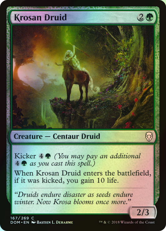 Krosan Druid (DOM) #167 [EN/F]