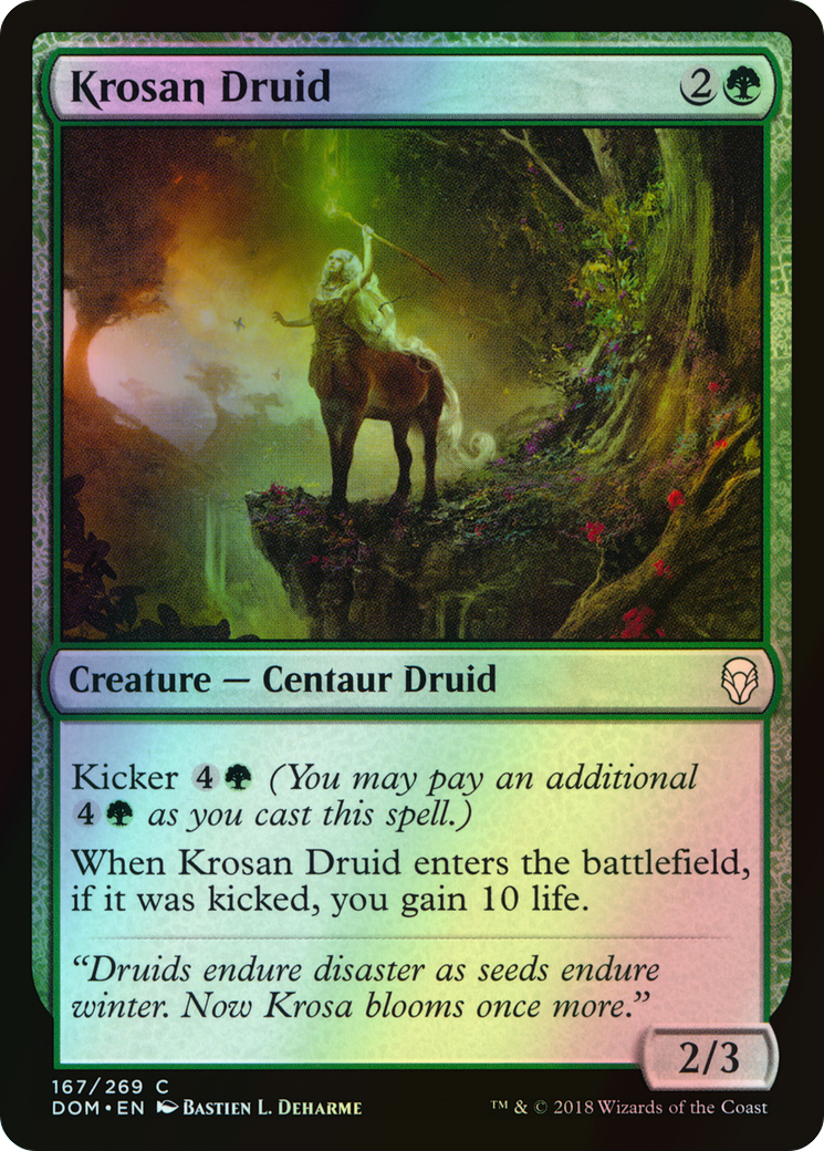 Krosan Druid (DOM) #167 [EN/F]