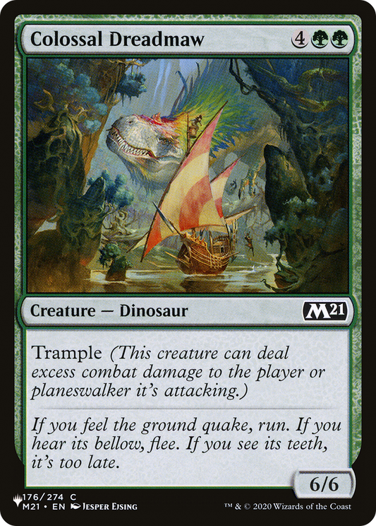 Colossal Dreadmaw (PLST) #M21-176 [EN/N]