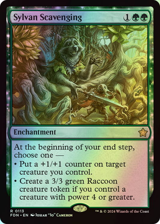Sylvan Scavenging (FDN) #113 [EN/F] s/o