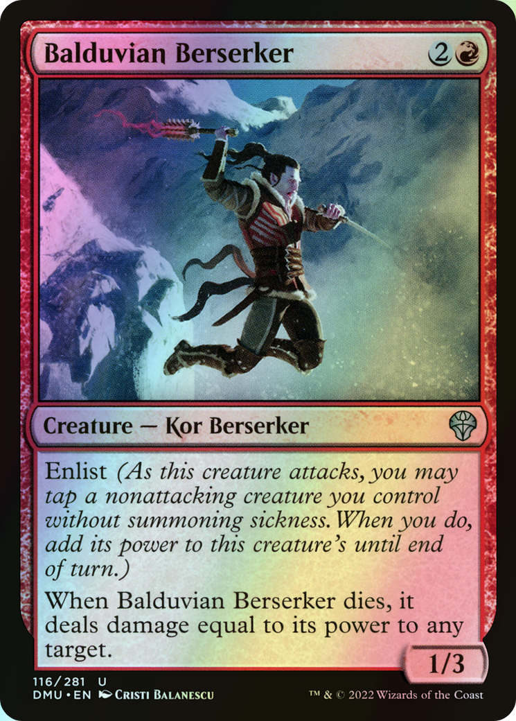 Balduvian Berserker (DMU) #116 [EN/F]