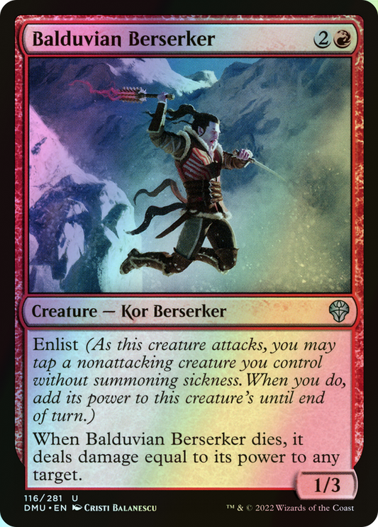 Balduvian Berserker (DMU) #116 [EN/F]
