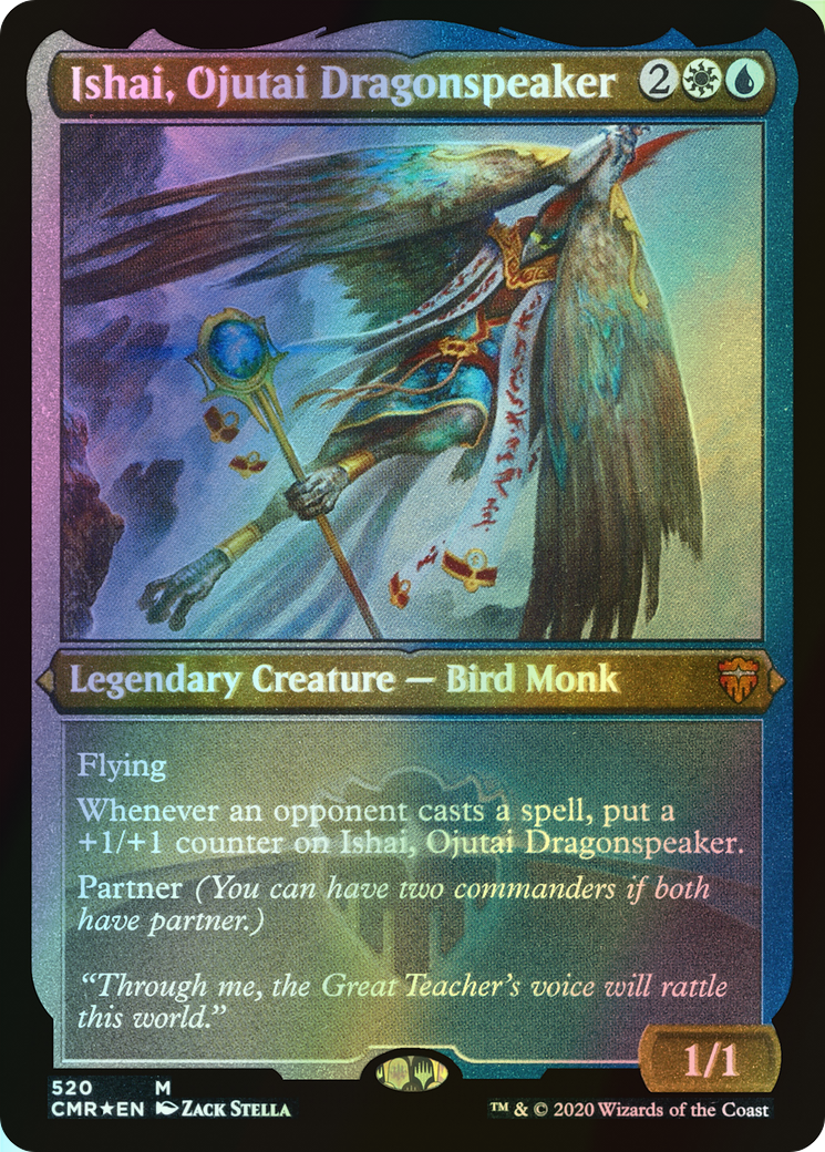Ishai, Ojutai Dragonspeaker (CMR) #520 [EN/E] s/o