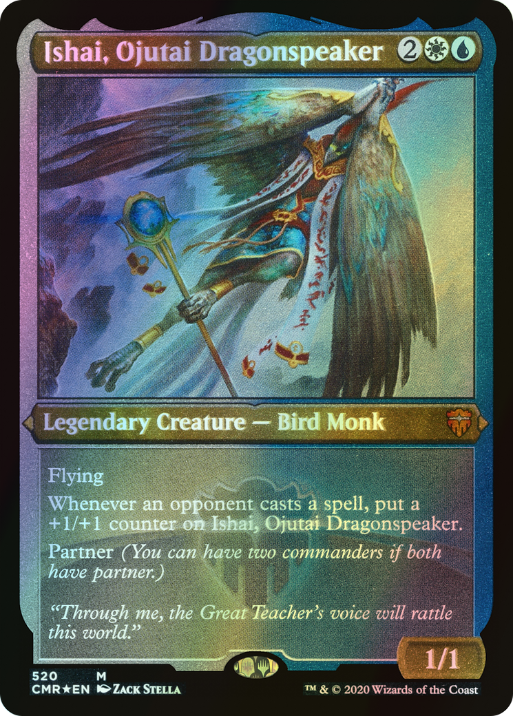 Ishai, Ojutai Dragonspeaker (CMR) #520 [EN/E] s/o