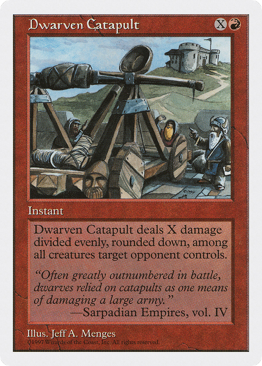 Dwarven Catapult (5ED) #220 [EN/N] s/o