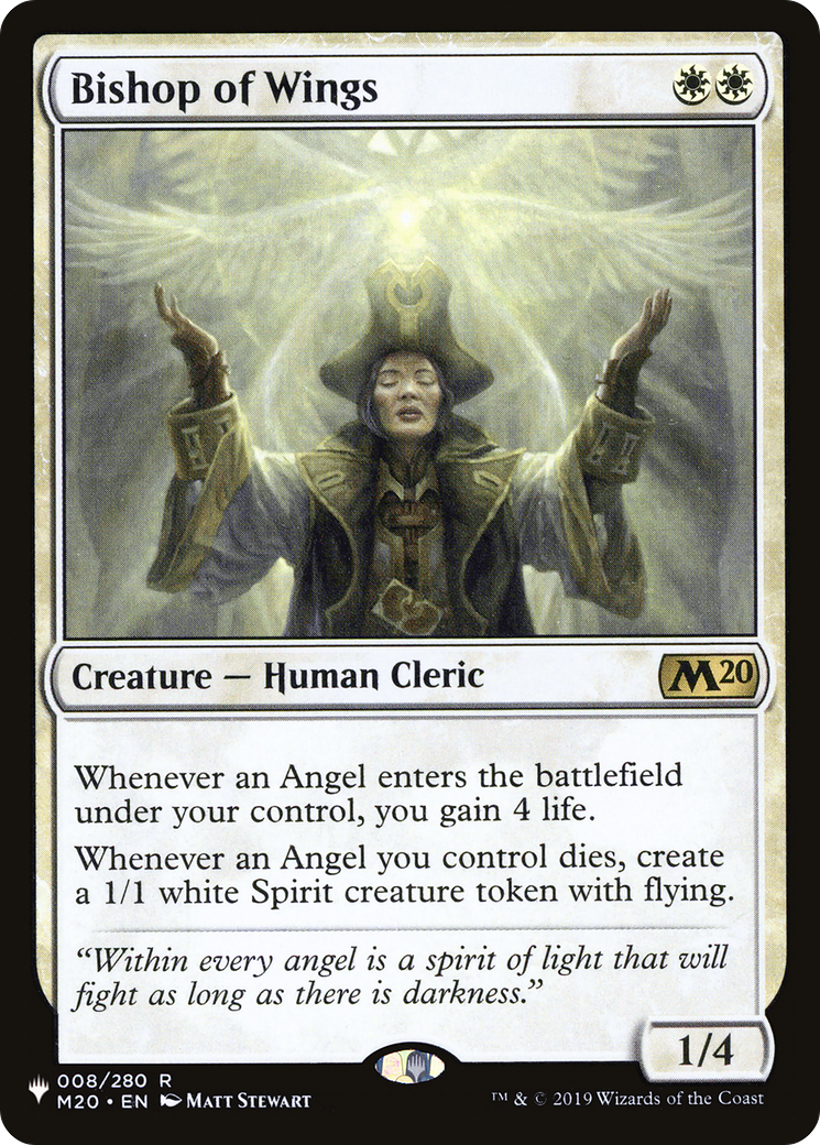 Bishop of Wings (PLST) #M20-8 [EN/N]