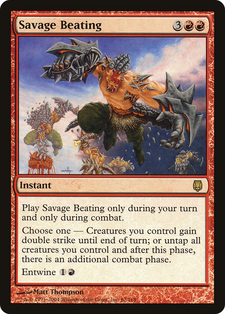 Savage Beating (DST) #67 [EN/N] s/o
