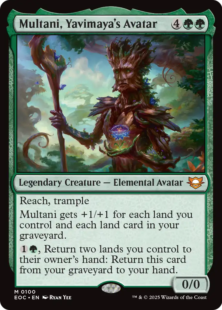 Multani, Yavimaya's Avatar (EOC) #100 [EN/N]