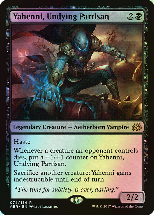 Yahenni, Undying Partisan (AER) #74 [EN/F] s/o