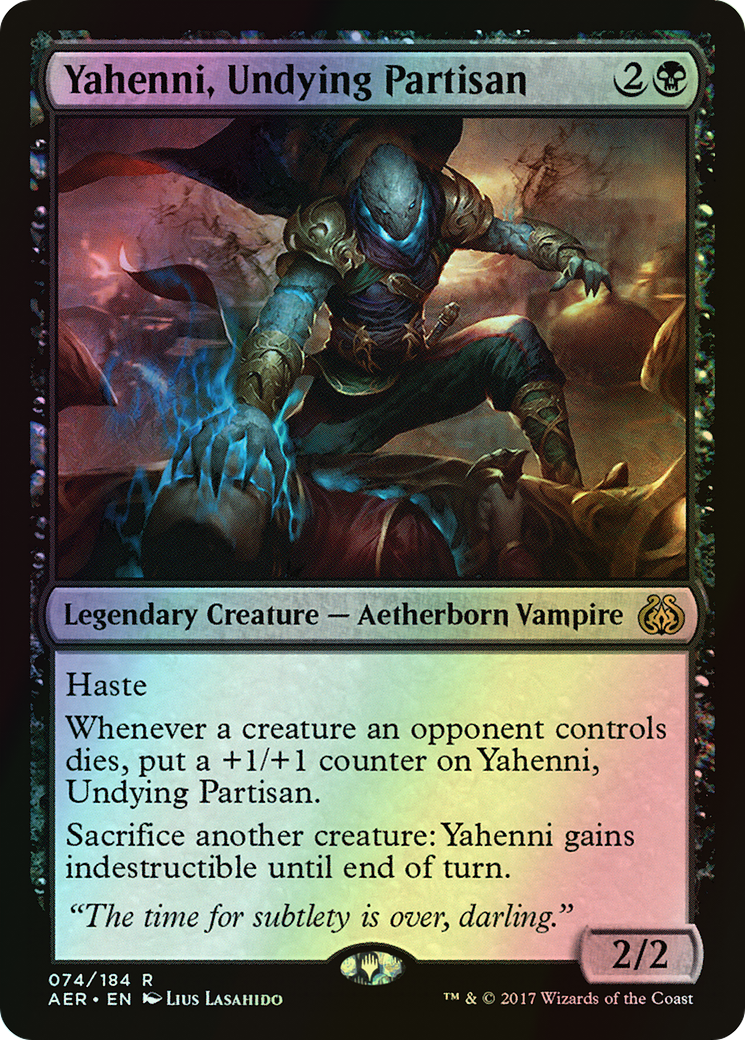 Yahenni, Undying Partisan (AER) #74 [EN/F] s/o