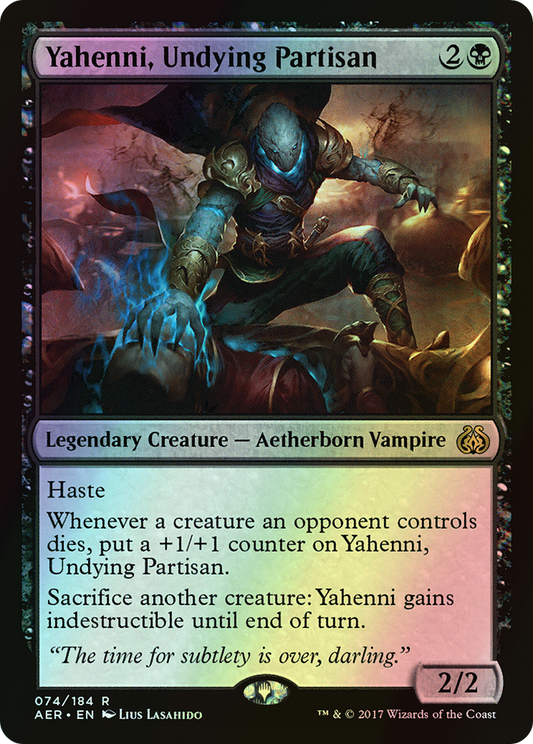 Yahenni, Undying Partisan (AER) #74 [EN/F] s/o
