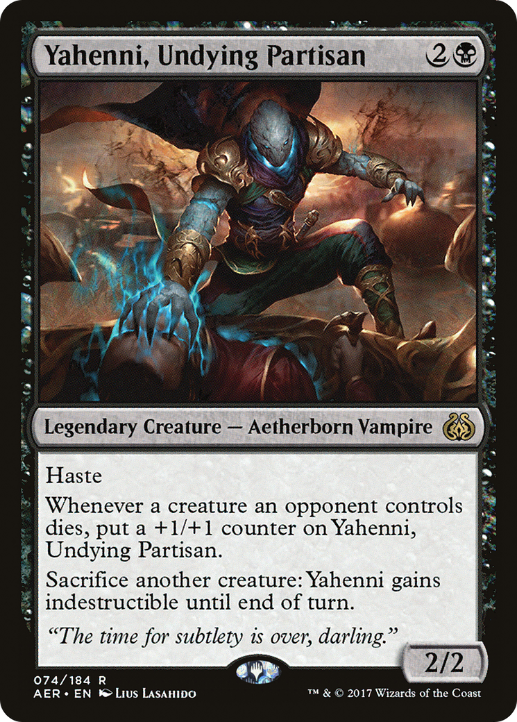Yahenni, Undying Partisan (AER) #74 [EN/N]