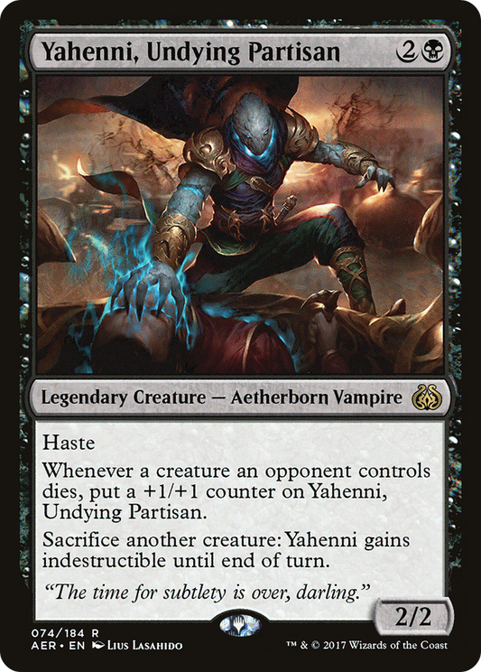 Yahenni, Undying Partisan (AER) #74 [EN/N]