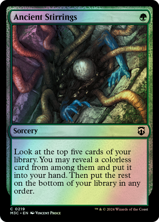 Ancient Stirrings - Ripple Foil (M3C) #219 [EN/F]