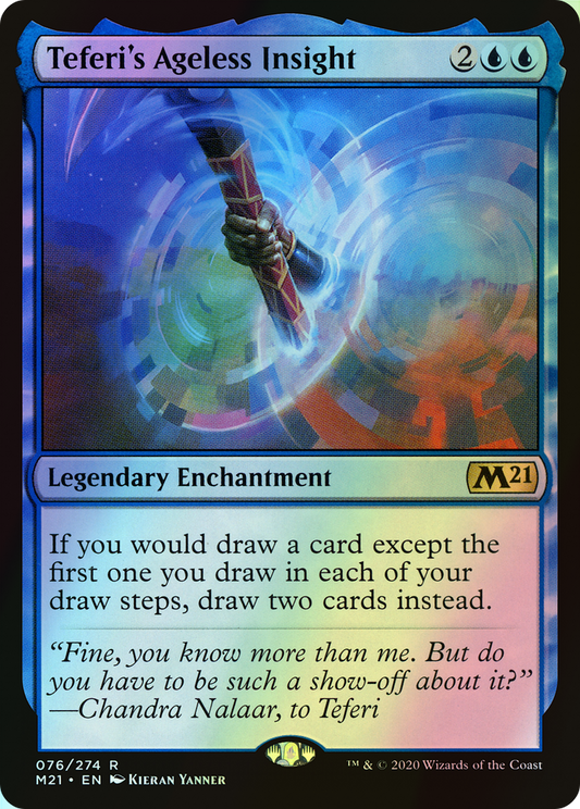 Teferi's Ageless Insight (M21) #76 [EN/F]