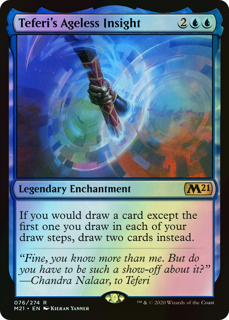 Teferi's Ageless Insight (M21) #76 [EN/F] s/o