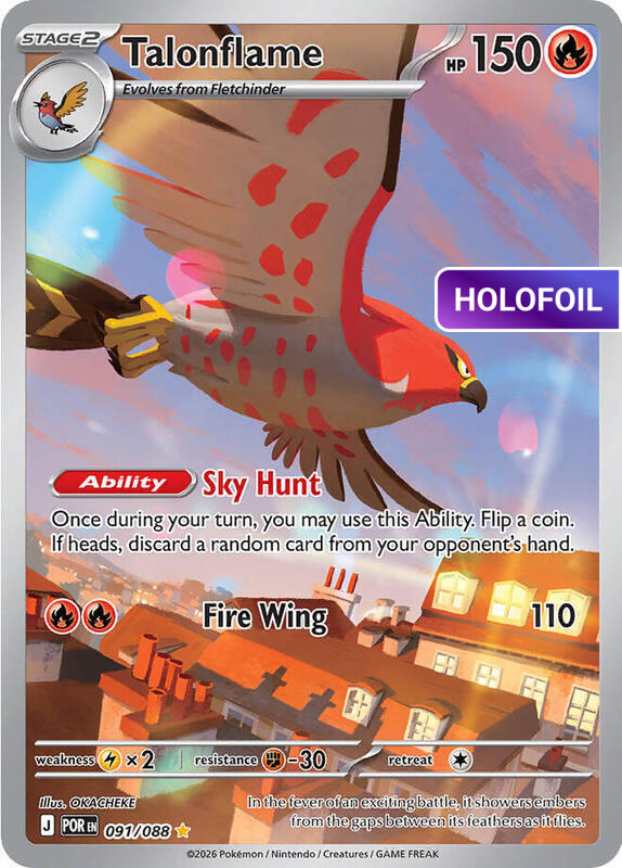 Talonflame - 091/088 (ME03) #091 [EN/H]