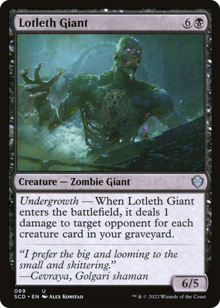 Lotleth Giant (SCD) #89 [EN/N] s/o