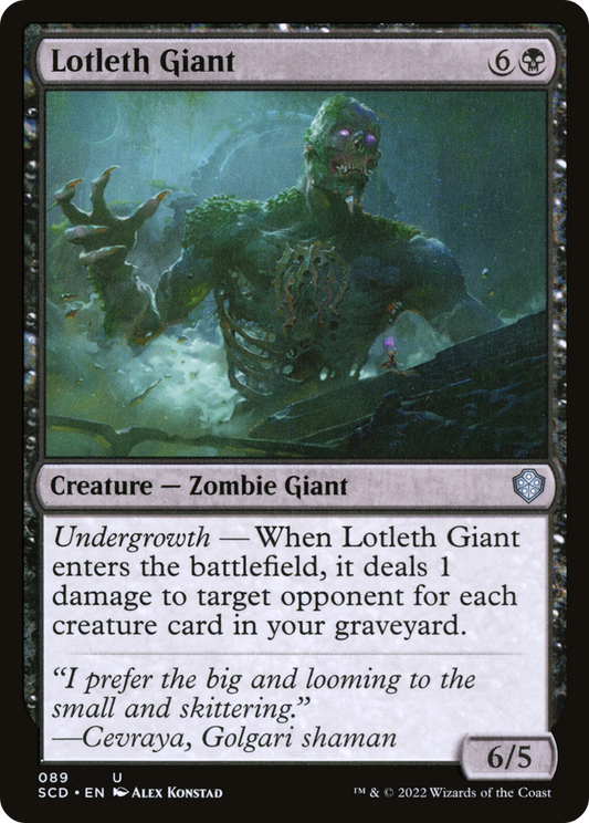Lotleth Giant (SCD) #89 [EN/N] s/o