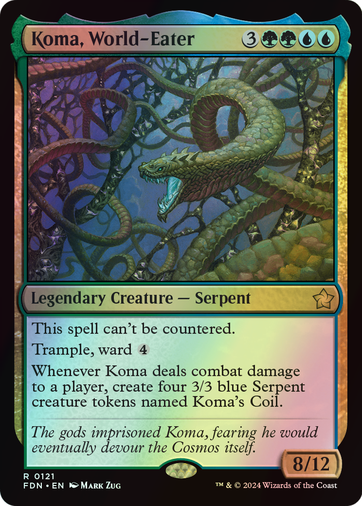 Koma, World-Eater (FDN) #121 [EN/F]