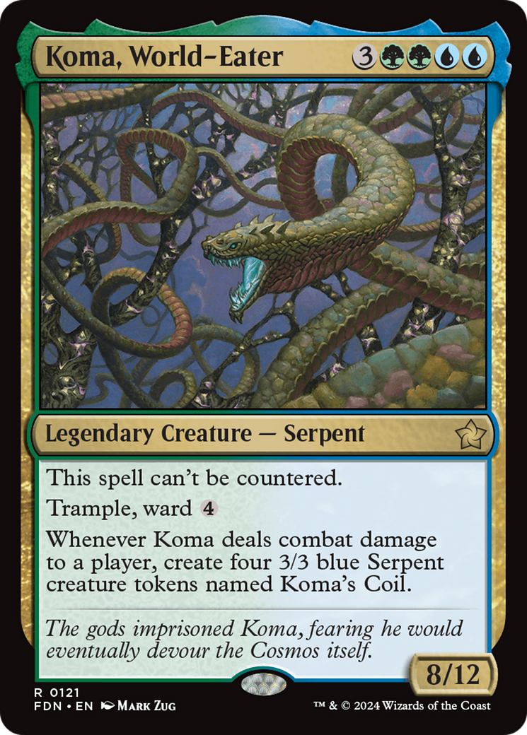 Koma, World-Eater (FDN) #121 [EN/N] s/o