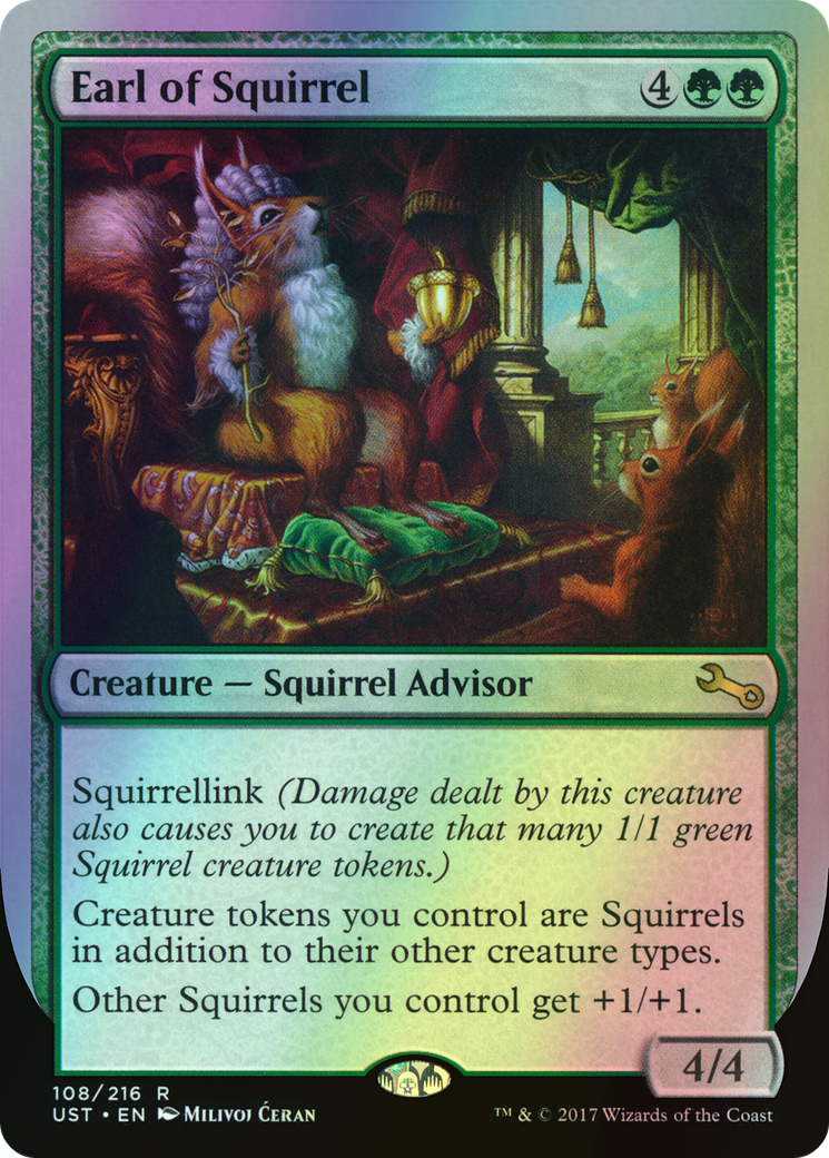 Earl of Squirrel (UST) #108 [EN/F] s/o