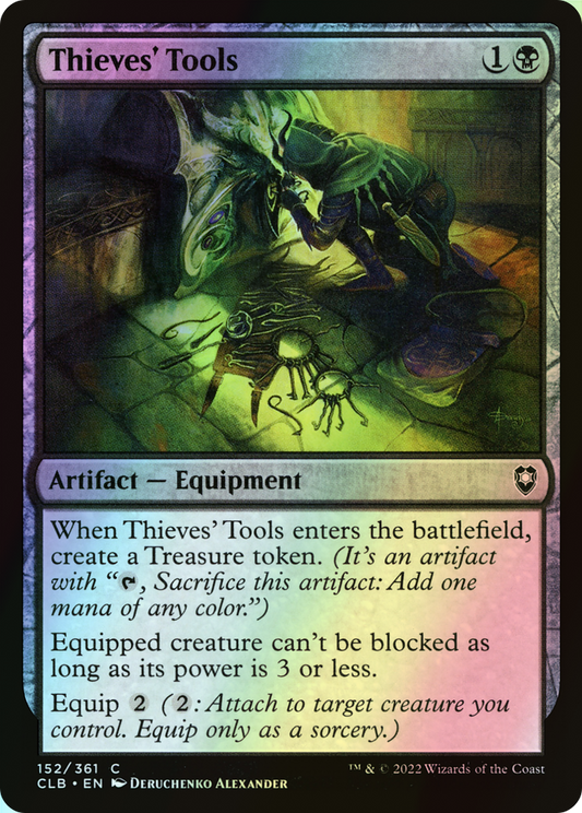 Thieves' Tools (CLB) #152 [EN/F] s/o