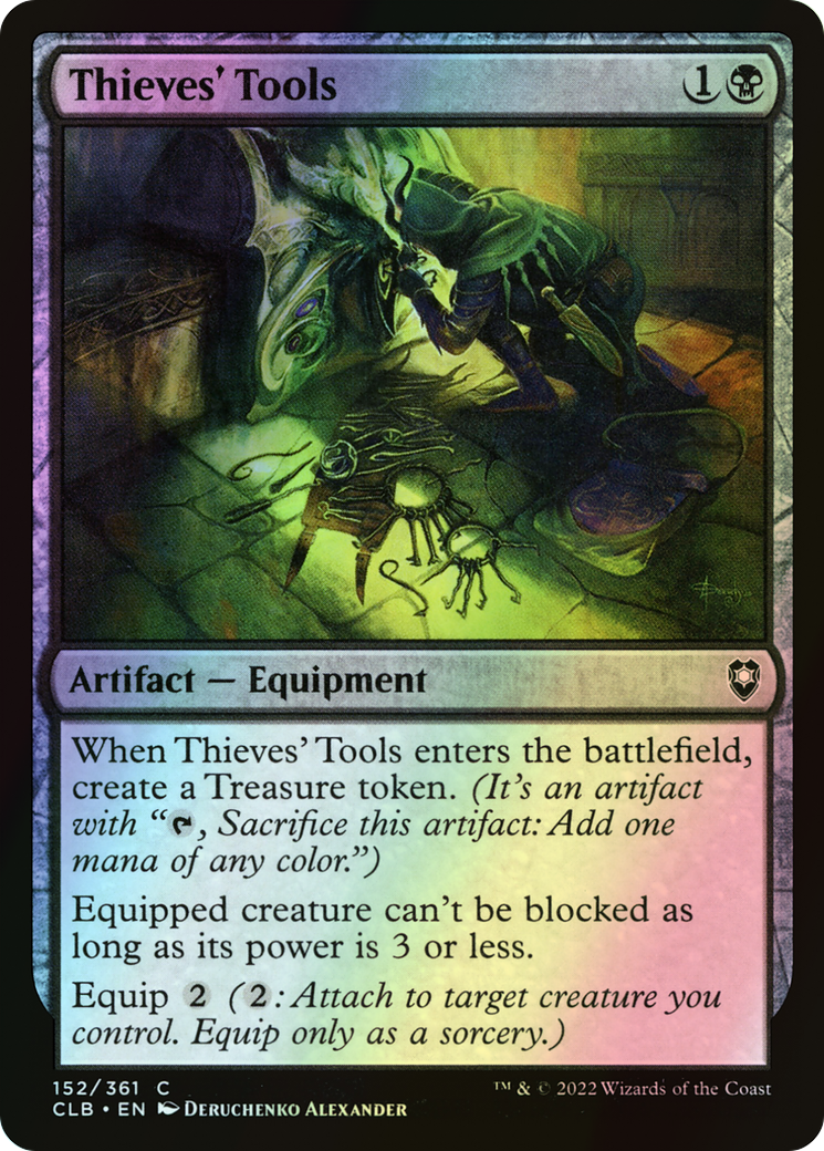 Thieves' Tools (CLB) #152 [EN/F] s/o