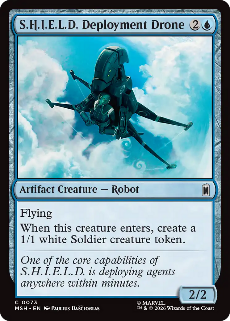 S.H.I.E.L.D. Deployment Drone (MSH) #73 [EN/N]