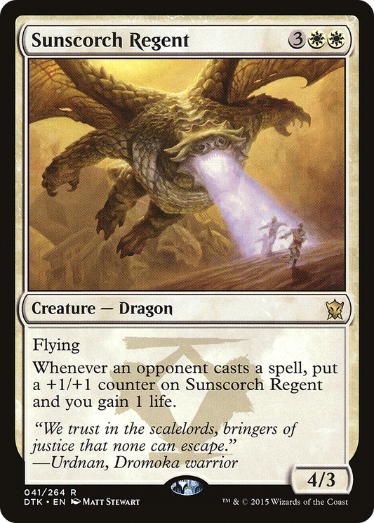 Sunscorch Regent (DTK) #41 [EN/N] s/o