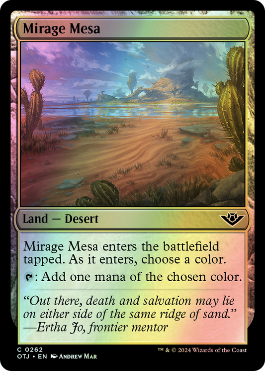 Mirage Mesa (OTJ) #262 [EN/F] s/o