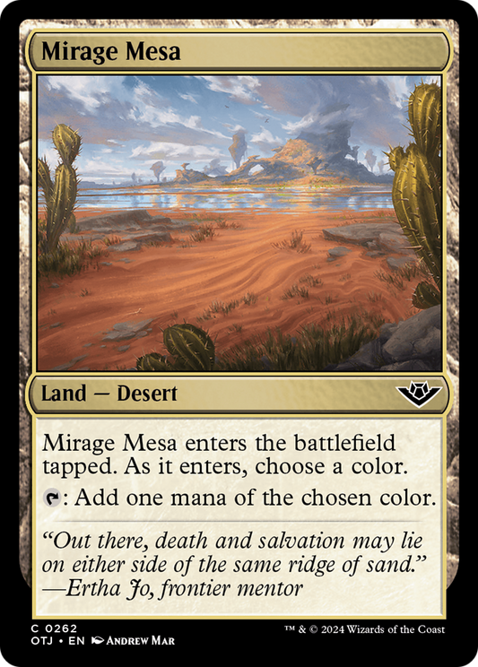 Mirage Mesa (OTJ) #262 [EN/N]