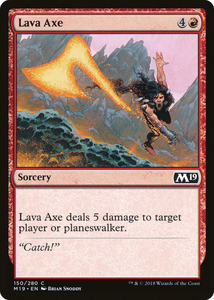 Lava Axe (M19) #150 [EN/N]